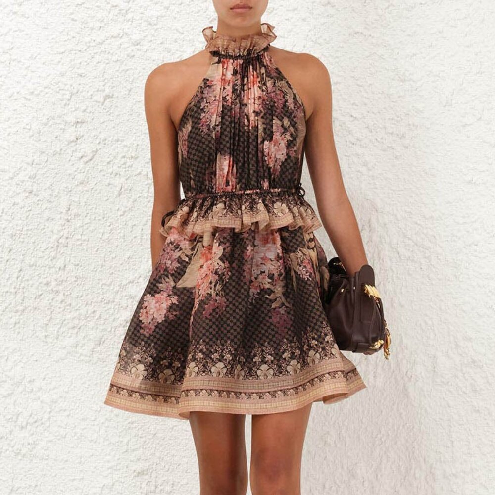 Zimmermann Women's Fashion Retro Trendy Dresses